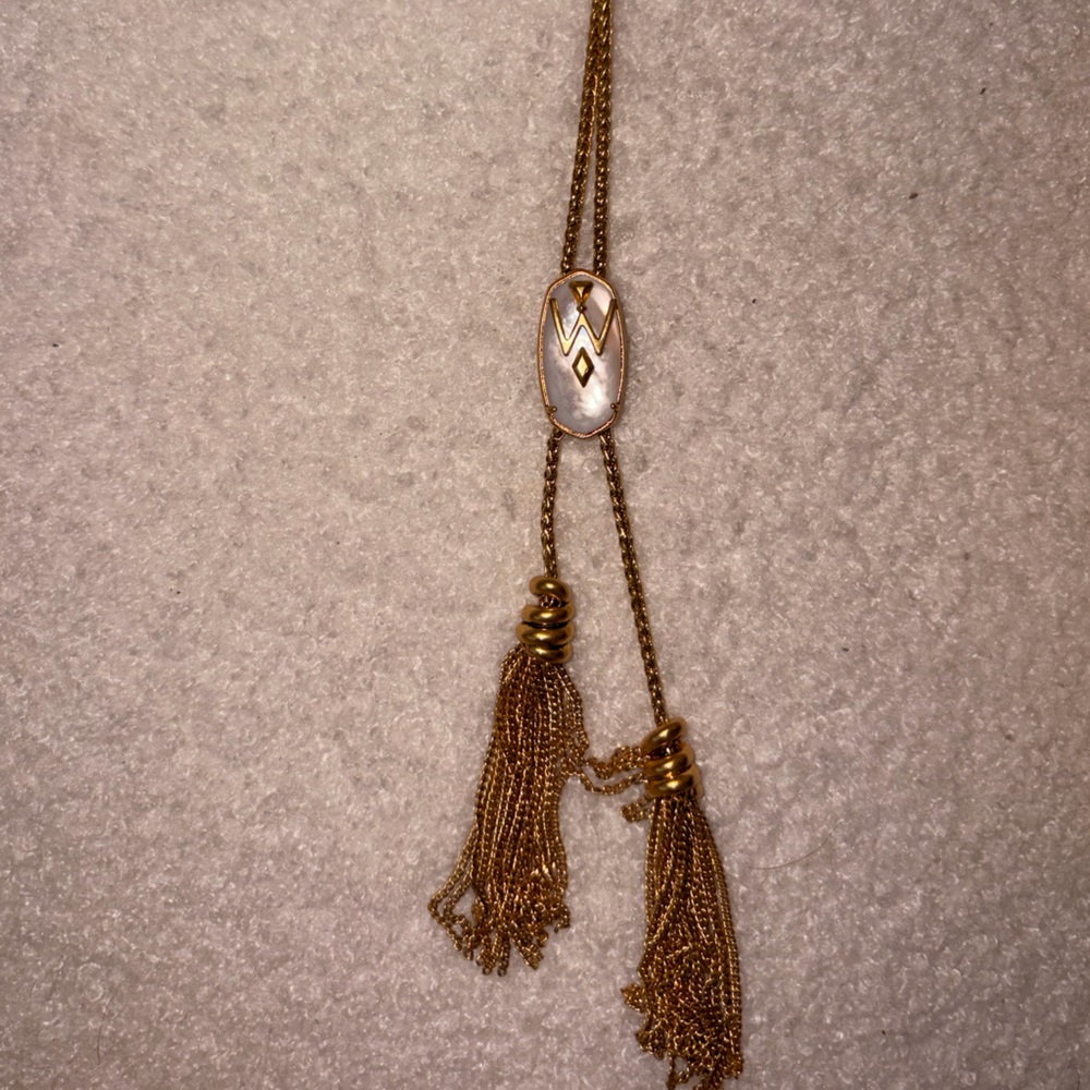 Wrangler x Yellow Rose by Kendra Scott bolo necklace - Picture 4 of 5